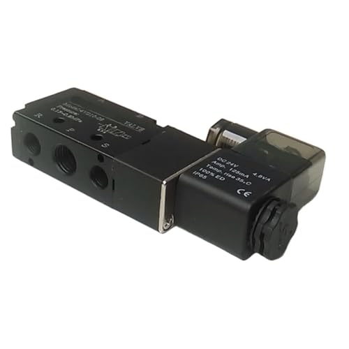 4V210-08 Das elektromagnetische Ventil 5-Wege 2 Position 1/4'' AC220V DC24V AC110V AC380V DC12V AC24V(AC24V) von KNUUXHDDK