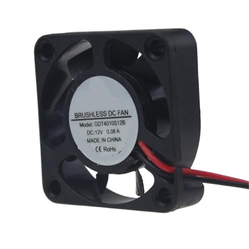 5 stücke 40mm x 40mm x 10mm 12V Mini Bürstenlosen 3D Drucker Kühler Lüfter von KNUUXHDDK