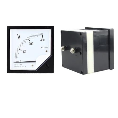 6L2 Wechselspannungsmesser 250V300V450V10KV/100V35KV/100V Voltmeter 80 * 80mm(500V) von KNUUXHDDK
