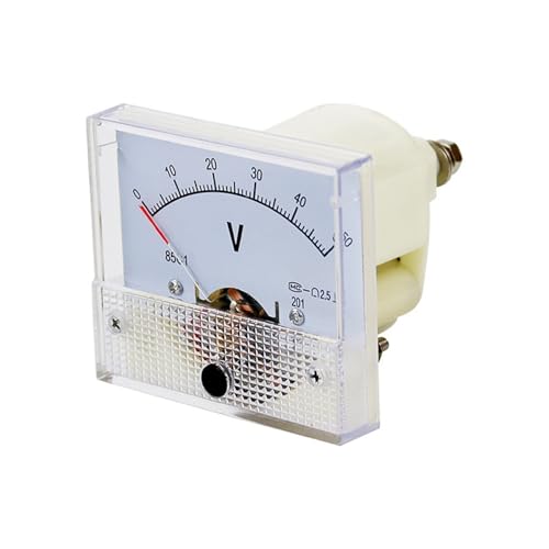 85C1 Spannungsmesser Zeigervoltmeter Panel Voltmeter 5V 10V 50V 75V 100V 300V 750V(DC250V) von KNUUXHDDK