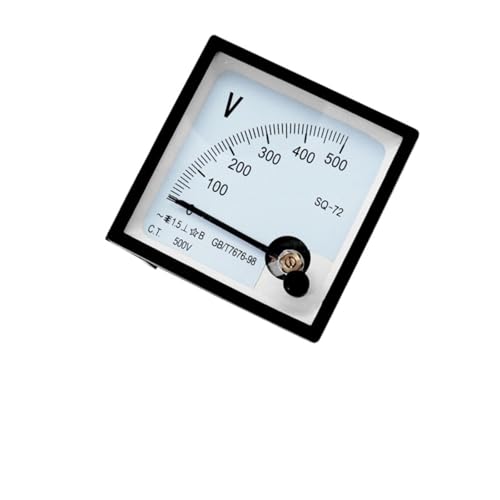 AC 0-450 V 250 V 300 V 500 V Analog Panel Volt Spannung Meter Voltmeter Gauge SQ72 72 * 72mm Zeiger Typ Meter(500V) von KNUUXHDDK