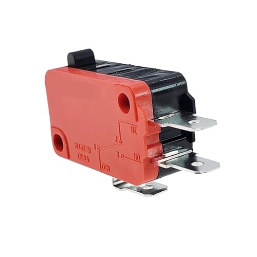 ERNEUERN RV-16-1C25 Mikroschalter Hochstrom 16A 250V Mikrowellen-Druckknopf Fußschalterkern V-16-1C25 von KNUUXHDDK