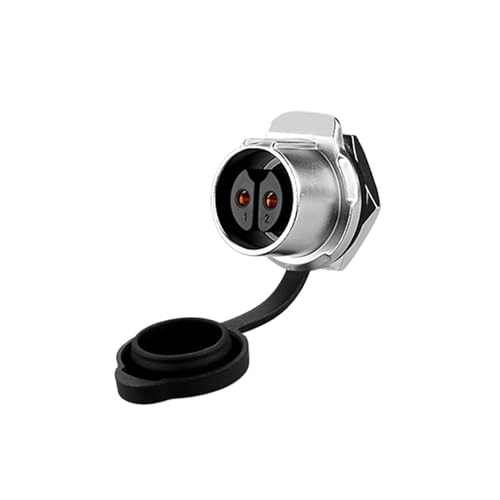 M20 2~12-poliger Industriestecker for den Außenbereich, Schnellverriegelung, wasserdicht, IP68, kreisförmiges Stromkabel, Stromanschluss, Löten(Socket A Only,12P) von KNUUXHDDK