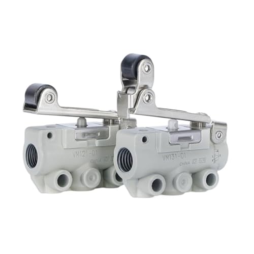 Pneumatischer Rollenschalter mit zwei Positionen, zwei oder drei Wege, mechanisches Ventil, manuelles Ventil VM131-01-00A VM120-01-00A(VM121-01-02SA) von KNUUXHDDK