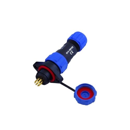 Wasserdichter Stecker SP13-2pin 3pin 4pin 5/6/7/9pin IP68 wasserdichter elektrischer Stecker SP1310P SP1312S SP1311S SP1313S(SP1310P SP1313S,6p) von KNUUXHDDK