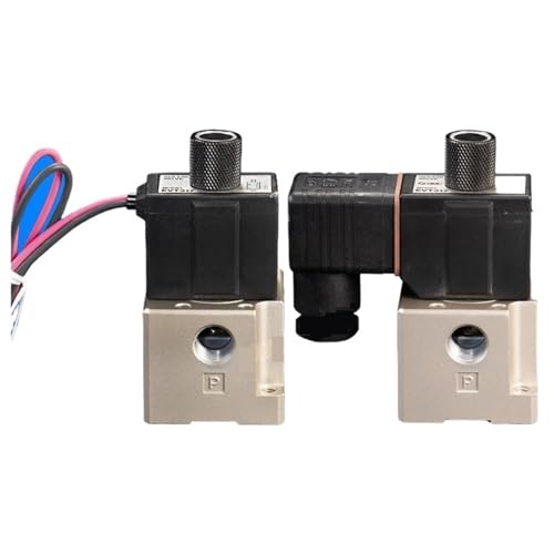 Zwei position drei-weg magnetventil Pneumatische vakuum magnetventil Hohe frequenz ventil VT317-5G-02 VT317V-4D-02(Rose Red) von KNUUXHDDK