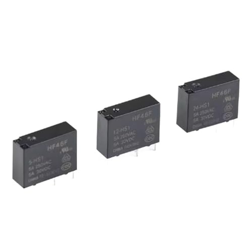 10 STÜCKE 30VDC Leistungsrelais 46F-005-HS1 46F-012-HS1 46F-024-HS1 5-HS1 12-HS1 24-HS1 5A 250VAC 4PIN 5V 12V 24V(HF46F-05-HS1) von KNWHGGKCV