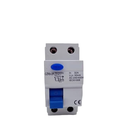 2P 4P 10/30/100/300mA Typ A FI-SCHUTZSCHALTER RCD ELCB Elektromagnetischer Fehlerstromschutzschalter Differentialschutzschalter Sicherheitsschalter(B Class EM Type,2P10A30MA) von KNWHGGKCV