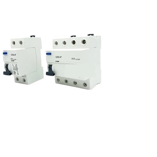 4P16A 63A 10mA 30mA 100mA 10KA RCCB RCD 230V Elektromechanischer Fehlerstromschutzschalter(A Class EM Type,4P25A30MA) von KNWHGGKCV