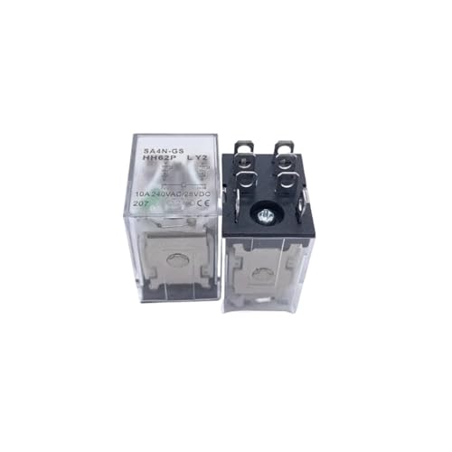 5 stücke HH52P HH54P HH62P JQX-13F/2Z High Power Miniatur Spule Allgemeine Elektromagnetische Zwischen Relais Schalter MY2NJ MY4NJ LY2NJ(HH62P AC110V 10A) von KNWHGGKCV