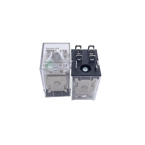 5 stücke HH52P HH54P HH62P JQX-13F/2Z High Power Miniatur Spule Allgemeine Elektromagnetische Zwischen Relais Schalter MY2NJ MY4NJ LY2NJ(HH62P AC220V 10A) von KNWHGGKCV