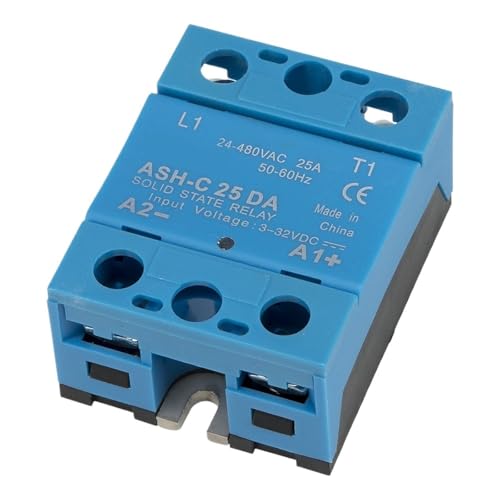 ASH-C-25DA einphasig zu AC 25A 24-480VAC Halbleiterrelais 25DA SSR von KNWHGGKCV