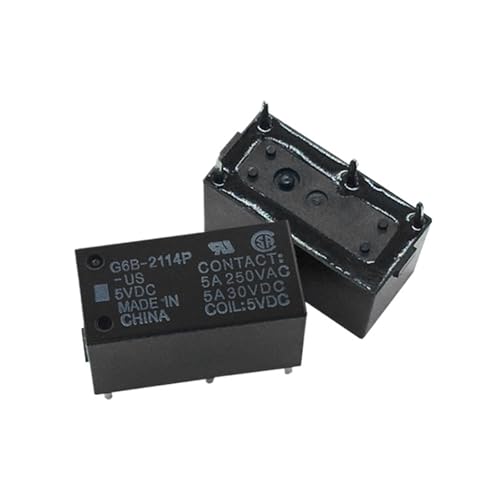 G6B-1114P G6B-1174P G6B-2214P G6B-214P-US-24VDC hohe Kapazität und Hochspannungs-Standkontakt 5A Power Relay(G6B-2114P-US-5VDC) von KNWHGGKCV
