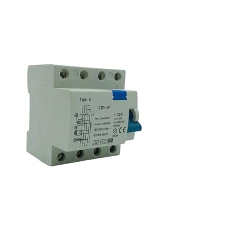 RCCB DZ47L 2/4P 10-100A Fehlerstrom-Schutzschalter Fehlerstromschutzschalter(B Class EM Type,4P63A30MA) von KNWHGGKCV