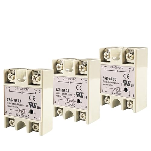 SSR AC bis AC zu AC zu Einphase-Festkörper-State Relay 40DA 25DA 40DD 40AA 10A 25A 40A 60A SSR-Modul 3-32V(AC to AC,SSR-100A) von KNWHGGKCV