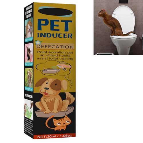 KOAHDE Töpfchen-Trainingsspray,Töpfchen-Trainingsspray für Hunde,Hunde Lockstoff Spray,Spray Töpfchen Trainingshilfe,Potty Here-Trainingshilfe-Spray,Welpen und Hunden Töpfchentraining,30ML,1PC von KOAHDE