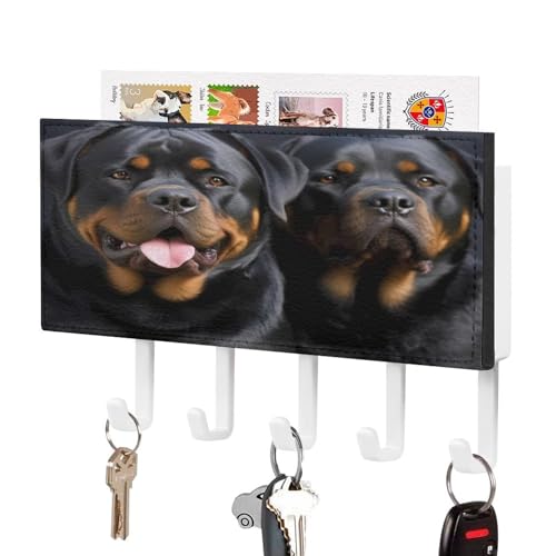 KOAYUBFC Rottweiler Tapete Schlüsselhalter Wandhalterung Schlüsselhalter Dekorative Schlüsselhalter an Wand Schlüssel Haken Wände Kleber für Tür Flur Eingang KOAYUBFC Rottweiler Tapete Schlüsselhalter Wandhalterung Schlüsselhalter Dekorative Schlüsselhalter an Wand Schlüssel Haken Wände Kleber für Tür Flur Eingang von KOAYUBFC