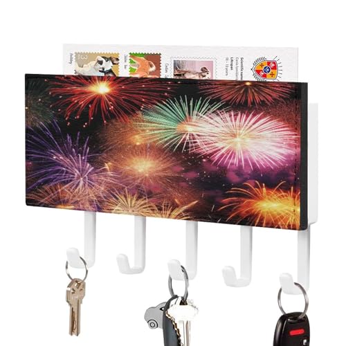 KOAYUBFC Schöner Feuerwerk Schlüsselhalter Wandhalterung Schlüsselhalter Dekorative Schlüsselhalter an Wand Schlüssel Haken Wände Kleber für Tür Flur Eingang KOAYUBFC Schöner Feuerwerk Schlüsselhalter Wandhalterung Schlüsselhalter Dekorative Schlüsselhalter an Wand Schlüssel Haken Wände Kleber für Tür Flur Eingang von KOAYUBFC