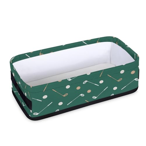 Badezimmer-Aufbewahrungskörbe mit Golf-Muster, wasserdicht, Badezimmer-Theken-Organizer, dekorativer Toilettenpapier-Aufbewahrungskorb für die Organisation für Badezimmer, Wohnzimmer-Dekor Badezimmer-Aufbewahrungskörbe mit Golf-Muster, wasserdicht, Badezimmer-Theken-Organizer, dekorativer Toilettenpapier-Aufbewahrungskorb für die Organisation für Badezimmer, Wohnzimmer-Dekor von KOBLEN