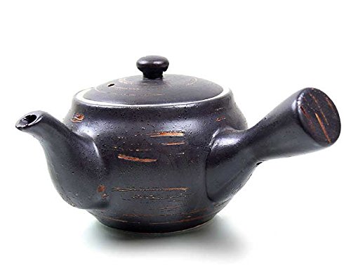 Teekanne schwarz »Kyusu Ling« 350ml mit Metallsieb 1 Stück von KOBU-TEE