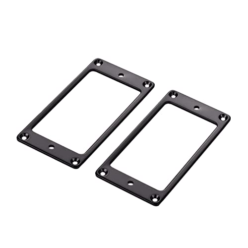 KOCAN 2er Pickup Montageringe für Humbucker Pickups Cover Frame Set Ersatz für LP Gitarren,Tonabnehmer-Montageringe für Humbucker von KOCAN