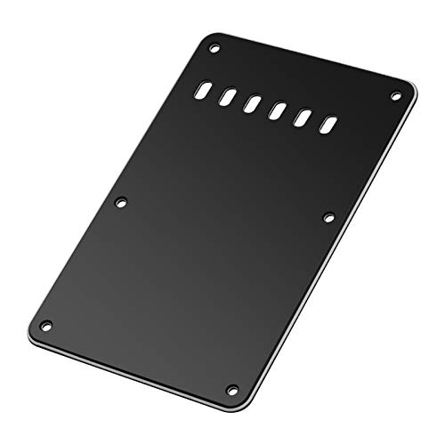 KOCAN 6 Löcher 3-lagige Gitarren-Backplate Tremolo Back Cover Ersatz für ST E-Gitarre,Gitarren-Backplate-Cover KOCAN 6 Löcher 3-lagige Gitarren-Backplate Tremolo Back Cover Ersatz für ST E-Gitarre,Gitarren-Backplate-Cover von KOCAN