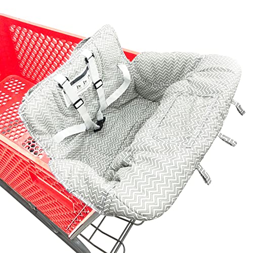 KOCAN Einkaufswagenabdeckung,Multifunktionale 2-in-1-Baby-Einkaufswagen-Abdeckung Kinder-Hochstuhl-Abdeckung mit verdicktem weichem Kissen Transparenter Handyhalter für Jungen Mädchen KOCAN Einkaufswagenabdeckung,Multifunktionale 2-in-1-Baby-Einkaufswagen-Abdeckung Kinder-Hochstuhl-Abdeckung mit verdicktem weichem Kissen Transparenter Handyhalter für Jungen Mädchen von KOCAN