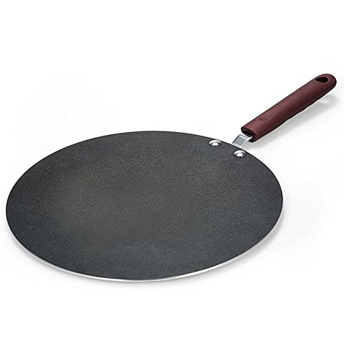 KOCAN Pancake Pan Crepe Maker Flache Pfanne Griddle Pfanne mit Spreader & Spachtel Crepe Maker Grillplatte von KOCAN