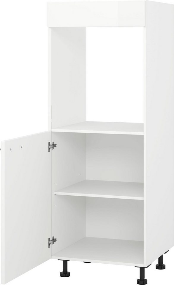 KOCHSTATION Backofenumbauschrank "KS-Scafa", wahlweise Türschlag rechts oder links Breite/Höhe: 60/150 cm, mit einem Einlegeboden von KOCHSTATION