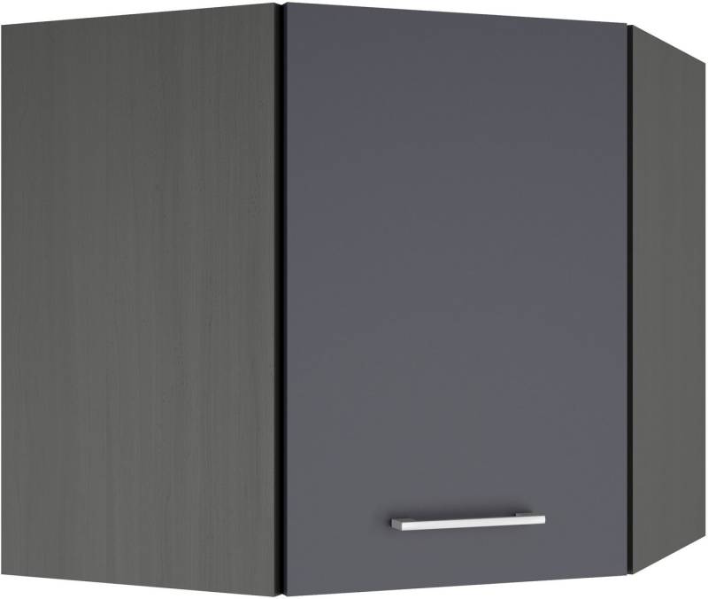 KOCHSTATION Eckhängeschrank KS-Milan HELD Möbel, Eckhängeschrank 60x60 cm, matte oder hochglänzende Fronten von KOCHSTATION