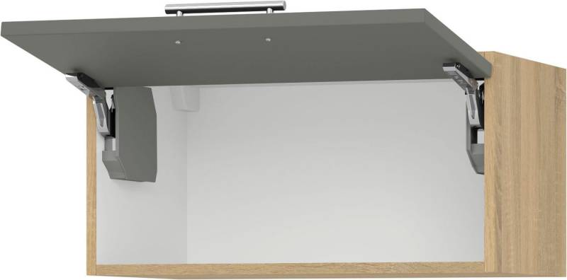 KOCHSTATION Hängeschrank "KS-Scafa" in mehreren Breiten, Höhe 30 cm, mit Klappe von KOCHSTATION