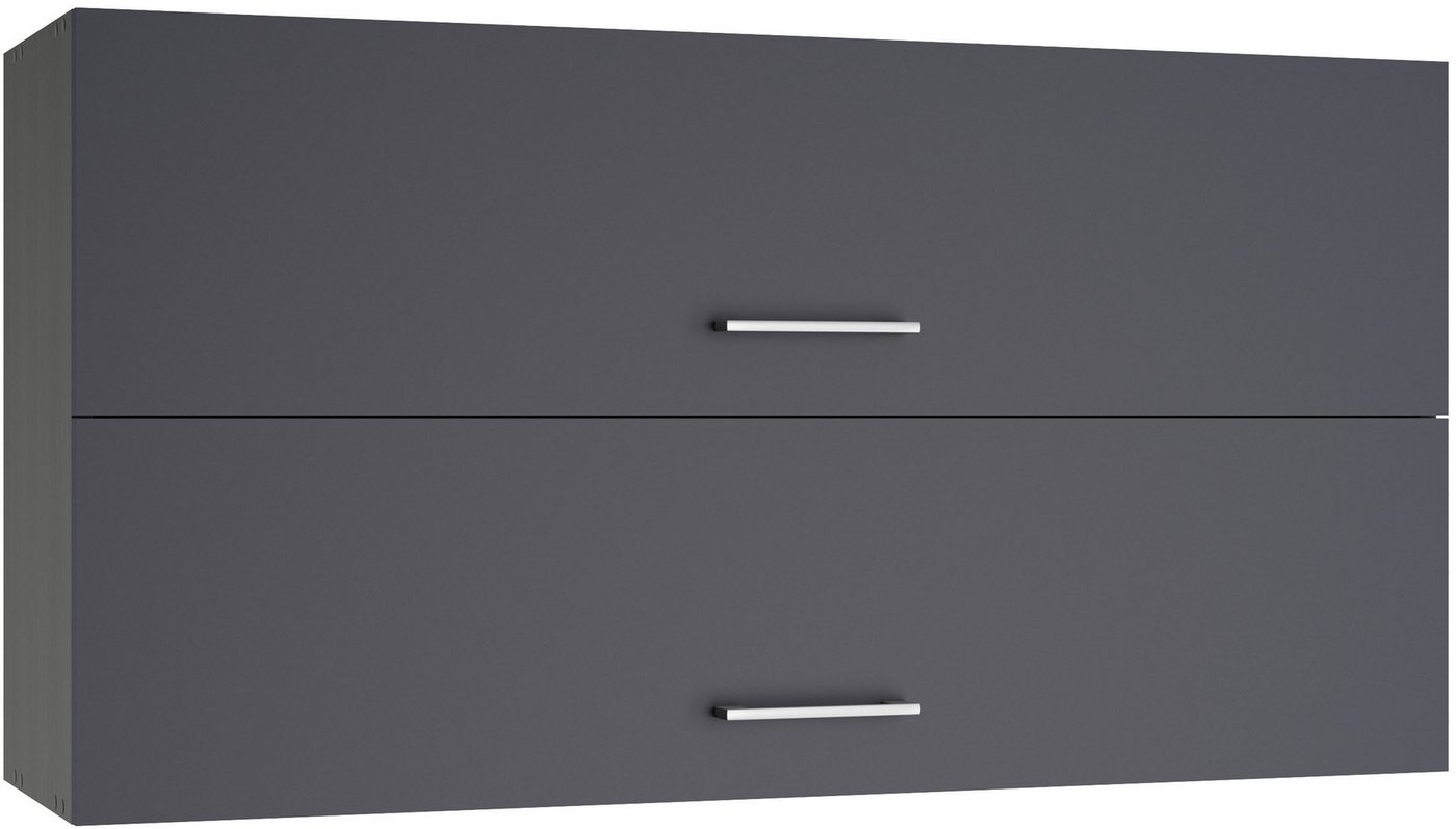 KOCHSTATION Klapphängeschrank KS-Milan Klapphängeschrank 110 cm, matte oder hochglänzende Fronten von KOCHSTATION