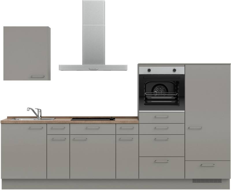 nobilia® Küchenzeile "Laser I", Ausrichtung wählbar, Breite 300 cm, vormontiert, wahlw. mit unterschiedlichen E-Geräten-Sets nobilia® Küchenzeile "Laser I", Ausrichtung wählbar, Breite 300 cm, vormontiert, wahlw. mit unterschiedlichen E-Geräten-Sets von nobilia®