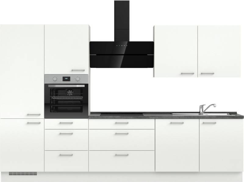 nobilia® Küchenzeile "Laser II", Ausrichtung wählbar, Breite 330 cm, vormontiert, wahlw. mit unterschiedlichen E-Geräten-Sets nobilia® Küchenzeile "Laser II", Ausrichtung wählbar, Breite 330 cm, vormontiert, wahlw. mit unterschiedlichen E-Geräten-Sets von nobilia®