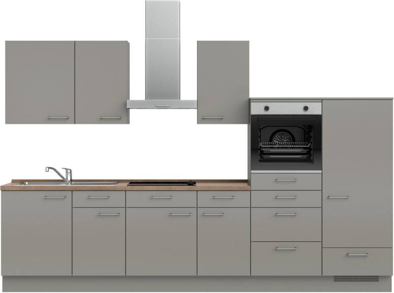 nobilia® Küchenzeile "Laser I", Ausrichtung wählbar, Breite 330 cm, vormontiert, wahlw. mit unterschiedlichen E-Geräten-Sets nobilia® Küchenzeile "Laser I", Ausrichtung wählbar, Breite 330 cm, vormontiert, wahlw. mit unterschiedlichen E-Geräten-Sets von nobilia®