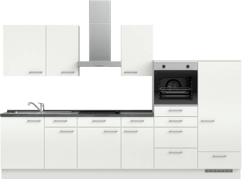 nobilia® Küchenzeile "Laser I", Ausrichtung wählbar, Breite 330 cm, vormontiert, wahlw. mit unterschiedlichen E-Geräten-Sets nobilia® Küchenzeile "Laser I", Ausrichtung wählbar, Breite 330 cm, vormontiert, wahlw. mit unterschiedlichen E-Geräten-Sets von nobilia®
