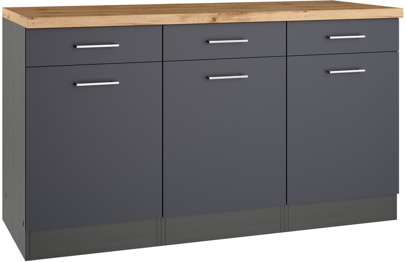KOCHSTATION Unterschrank KS-Milan Unterschrank 150 cm, matte oder hochglänzende Fronten KOCHSTATION Unterschrank KS-Milan Unterschrank 150 cm, matte oder hochglänzende Fronten von KOCHSTATION