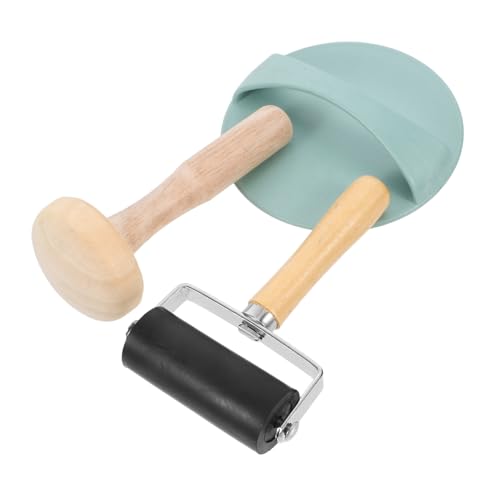 KOCKSHION 1 Satz Druckwerkzeug Set für Linoldruck Ergonomische Andrückrolle Pilzwalze und Blockdruck für Kunsthandwerk und Projekte für Anfänger und Profis KOCKSHION 1 Satz Druckwerkzeug Set für Linoldruck Ergonomische Andrückrolle Pilzwalze und Blockdruck für Kunsthandwerk und Projekte für Anfänger und Profis von KOCKSHION