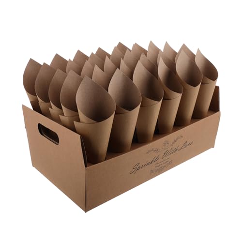 KOCKSHION 1satz Konfetti Mit Tablett Minimalistischer Papier Petal Organizer Für Hochzeiten Und Feiern Elegante Und Sichere Aufbewahrung Für Blumenblätter Und Konfetti von KOCKSHION