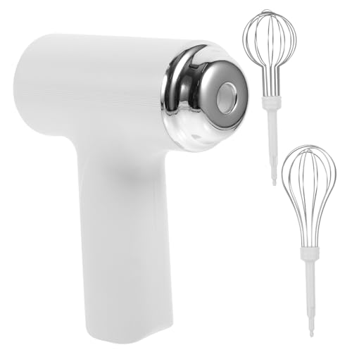 KOCKSHION 1 Stück Akku Handmixer Tragbarer Elektrischer Rührer aus mit Drahtringkopf für Ei und Teigkonsistenz für Küchenbenutzung von KOCKSHION