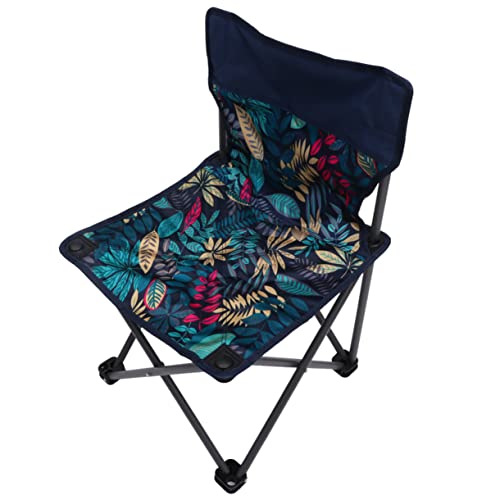 KOCKSHION 1 Stück Faltbarer Camouflage Campingstuhl Leichter Tragbarer Angelstuhl für Outdoor Aktivitäten für Angeln Wandern und Strand Mit Tragegurt und Einfachem Klappmechanismus von KOCKSHION