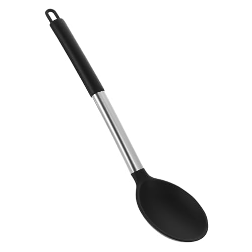 KOCKSHION 1 Stück Silikon Küchenutensil Hitzebeständig und Antihaft Multifunktions Kochlöffel für Verschiedene Kochbedürfnisse für Kochgeschirre Ergonomisches Design Leicht zu Reinigen von KOCKSHION