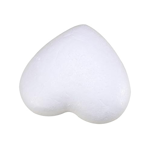 KOCKSHION 1 Stück Unfertige Herzform Modellierbarer DIY Schaumstoff zur Dekoration für Kreative Bastelarbeiten Große Herzform für Romantische Anlässe und Partys KOCKSHION 1 Stück Unfertige Herzform Modellierbarer DIY Schaumstoff zur Dekoration für Kreative Bastelarbeiten Große Herzform für Romantische Anlässe und Partys von KOCKSHION