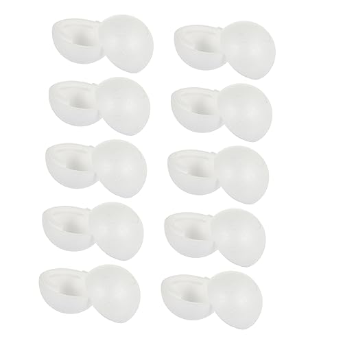 KOCKSHION 10 Stück Schaumstoffbälle DIY Dekoration für Partys Hochzeiten und Festivals Hohle Kugeln Hochwertigem Schaumstoff Sicher und Leicht für Kreative Bastelprojekte KOCKSHION 10 Stück Schaumstoffbälle DIY Dekoration für Partys Hochzeiten und Festivals Hohle Kugeln Hochwertigem Schaumstoff Sicher und Leicht für Kreative Bastelprojekte von KOCKSHION