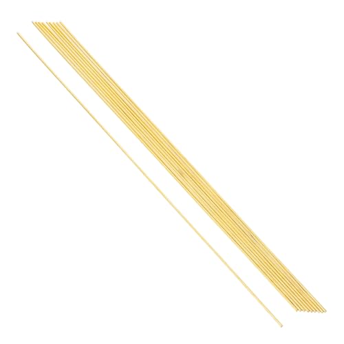 KOCKSHION 10 Stück Skulpturenstab Zum Selbermachen Hilfsmittel Zur Unterstützung Von Tonpuppen Stützstangen Zum Modellieren Stützstange Zum Selbermachen DIY-Keramik-stützstange Kupfer Golden von KOCKSHION