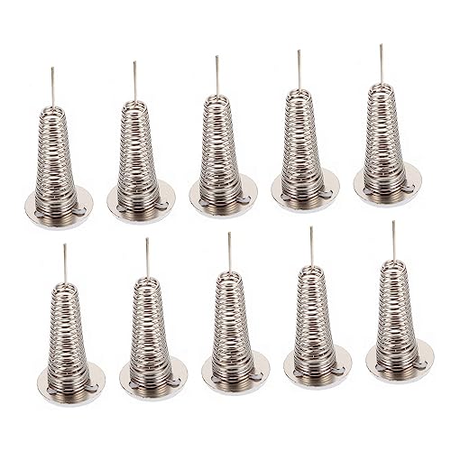 KOCKSHION 10 Stück Teiliges Set Federbasis für DIY Dekoration Pottpflanzen Zubehör für Schreibtisch und Auto Geeignet für Wackelfiguren und Kreative Bastelprojekte KOCKSHION 10 Stück Teiliges Set Federbasis für DIY Dekoration Pottpflanzen Zubehör für Schreibtisch und Auto Geeignet für Wackelfiguren und Kreative Bastelprojekte von KOCKSHION