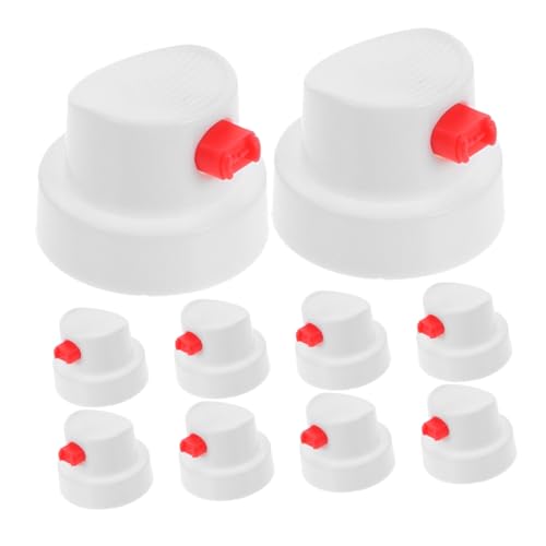 KOCKSHION 10 Stück Verstellbare Sprühdüsen für Sprühfarbe Einfache Anwendung für Aerosol Dosen für Graffiti und Ausbesserungen Kompatibel mit Verschiedenen Sprühgeräten KOCKSHION 10 Stück Verstellbare Sprühdüsen für Sprühfarbe Einfache Anwendung für Aerosol Dosen für Graffiti und Ausbesserungen Kompatibel mit Verschiedenen Sprühgeräten von KOCKSHION