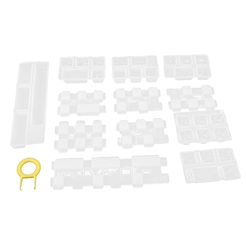 KOCKSHION 13Pcs Keyboard Silikonform Artisan Keycap Form Mechanischer Tastaturform Kit Kit Tasten Nutepunkte Taste Epoxidform Taste Making Form USB Benutzerdefinierte Lila Tastaturen von KOCKSHION