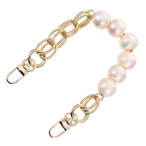 KOCKSHION Ersatzkette Für Handtaschen Perlenbesetzte Umhängetasche Dekorativer Riemen Aus Kunstperlen Robuste Und Langlebige Taschenkette Für Clutches Und Handtaschen Für Modebegeisterte KOCKSHION Ersatzkette Für Handtaschen Perlenbesetzte Umhängetasche Dekorativer Riemen Aus Kunstperlen Robuste Und Langlebige Taschenkette Für Clutches Und Handtaschen Für Modebegeisterte von KOCKSHION