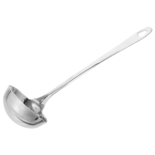 KOCKSHION 1Stück Wasserkelle mit Ausgießer Schöpflöffel für Suppen Saucen und Punsch Spülmaschinenfest für Haushalt und Küche von KOCKSHION